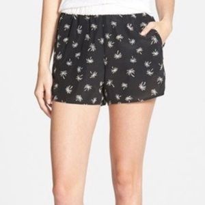 Madewell black and white palm tree shirts size S🌴